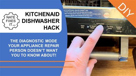 Dishwasher Diagnostic Mode Find Out Why Your Kitchenaid Wont Work