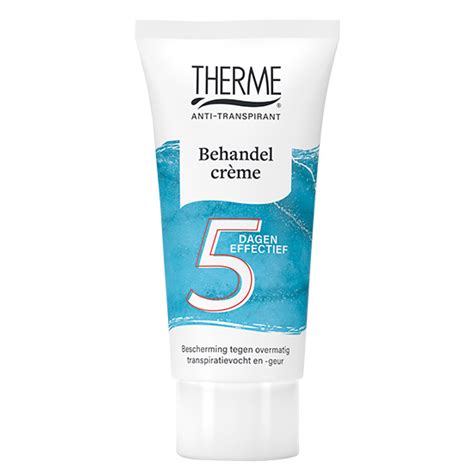 Therme Anti Transpirant 5 dagen behandelcrème 50 ml Therme Parfumania