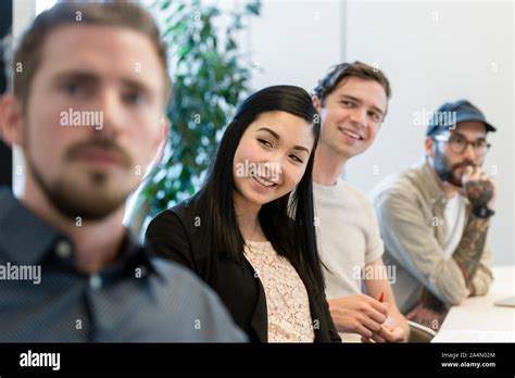 People At Business Meeting Stock Photo Alamy