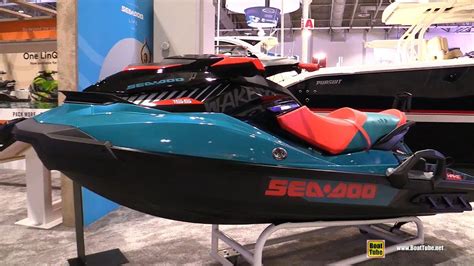 2019 Sea Doo Wake 155 Jet Ski Walkaround 2019 Toronto Boat Show Youtube