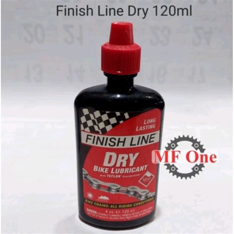 Jual Finish Line Teflon Plus Dry Lube 120ml Pelumas Rantai Sepeda