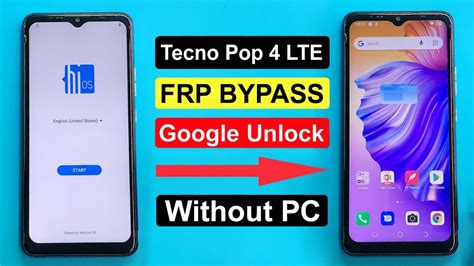 Tecno Pop 4 LTE FRP Bypass Tecno BC2c BC1s FRP Google Account Bypass