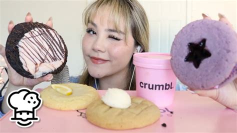 Asmr Crumbl Cookie Mukbang Banana Pudding Olivia Rodrigo Guts