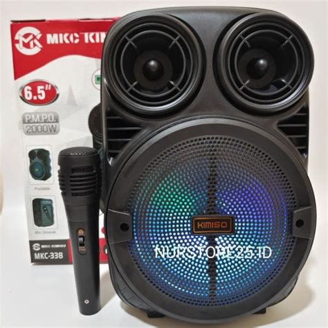 Speaker Bluetooth Wireless Kimiso Kms Mkc W Inch