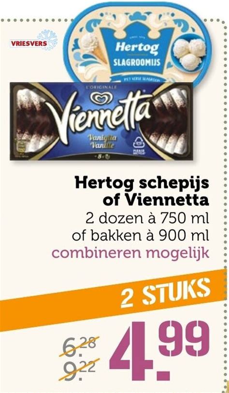 Hertog Schepijs Of Viennetta 750ml Aanbieding Bij Coop