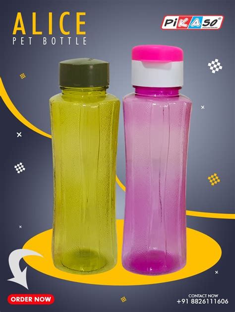 Pikaso Plastic Pet Fridge Water Bottle Capacity 500 ML At Rs 66 Set