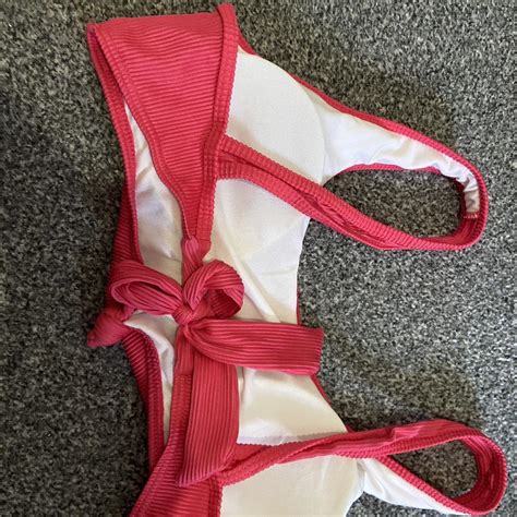 Women S Pink Bikini And Tankini Bottoms Depop