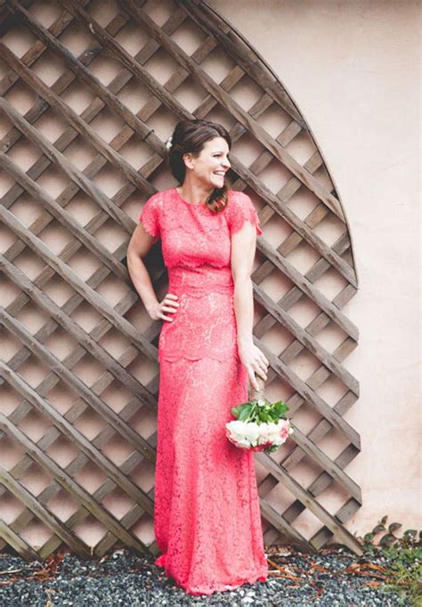 Dare To Be Different 22 Bold Colourful Wedding Dresses Colored