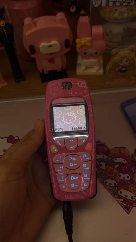 Extremely Rare 2005 Hello Kitty Nokia Phone Rsanrio