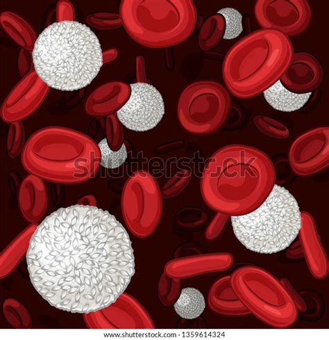 Medical Illustration Vector Microscopic View White Stock Vector ...