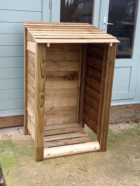 Shop Small Log Stores | Premium Small Outdoor Log Storage in UK