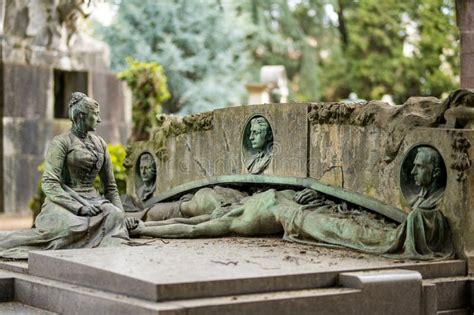 Impressive Sculptures On The Tombs And Monuments Of Cimitero