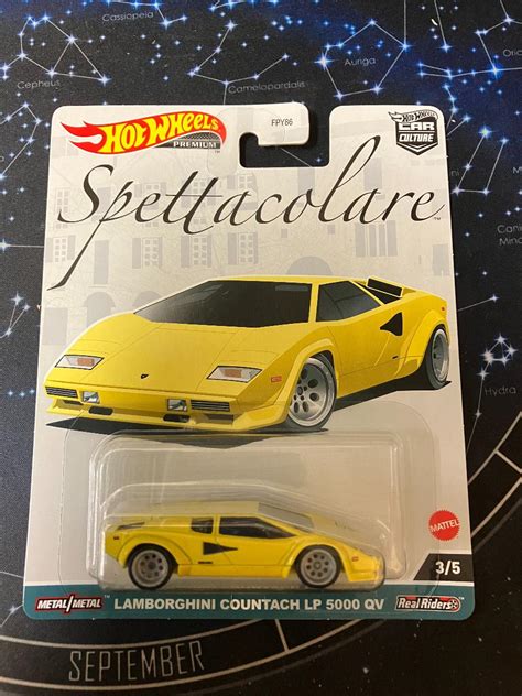 Hot Wheels Car Culture Lamborghini Countach LP QV Aukro