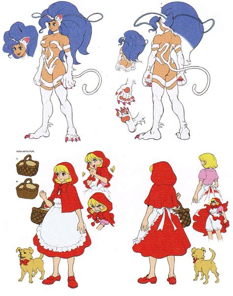 🐈 Darkstalkers Felicia And Bb Hood Official Capcom Reference Artwork