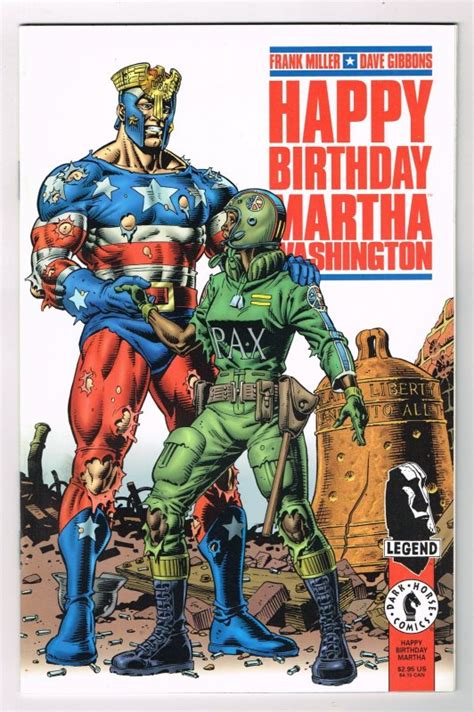 Happy Birthday Martha Washington 1995 Dark Horse Frank Miller Dave