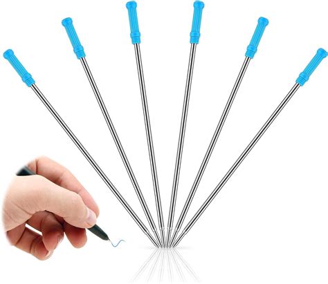 Amazon Andibro 6pcs Universal Ballpoint Pen Refill Replaceable