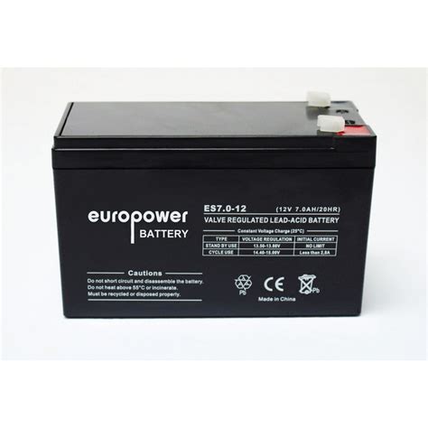 Baterija Za Ups 12v 7ah Xrt Europower