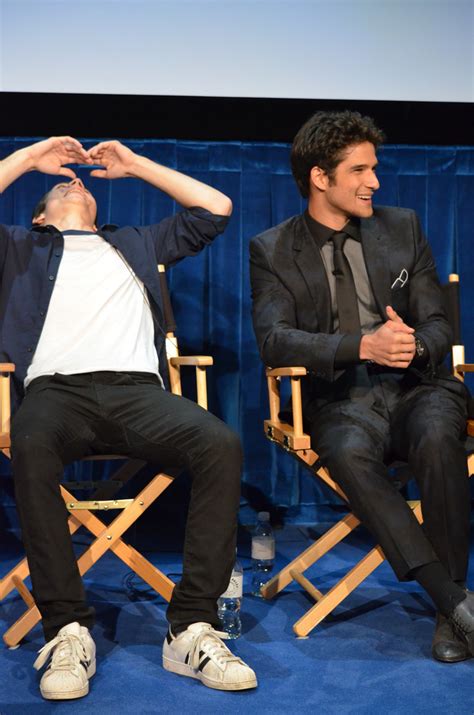 Teen Wolf Premiere Screening At Paley 230512 Tyler Posey And Dylan