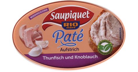 Saupiquet Thunfisch Brotaufstrich Mit Knoblauch In Deiner Mpreis