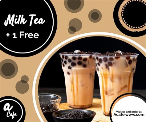 Milktea Shop Template Postermywall