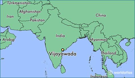 Where Is Vijayawada India Vijayawada Andhra Pradesh Map