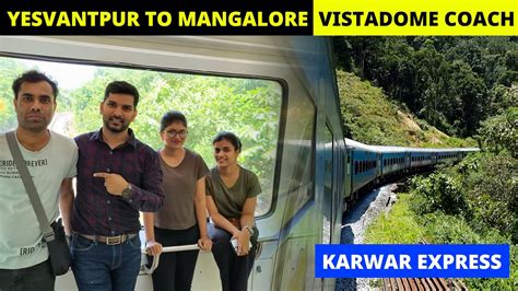 Yesvantpur To Mangalore Train Journey In Karwar Express Shirady