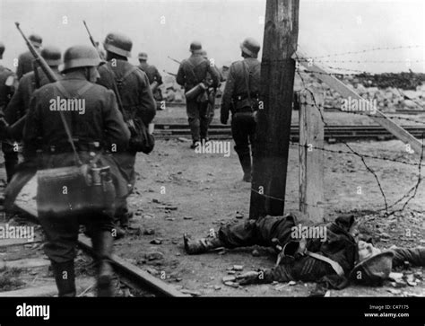 Second World War: Western Front. English raid in St. Nazaire, 1942 ...