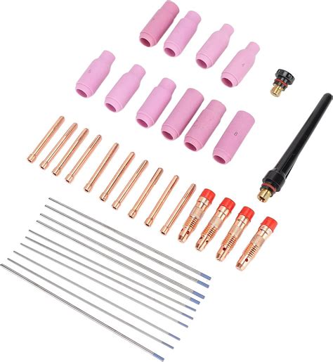 Shanrya Tig Welding Torch Accessories Kit Pcs Welder Torches Gas