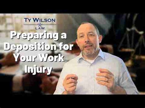 Preparing A Deposition For Your Work Injury Georgia Workers