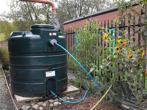 Rainwater Collection Tank Penny Mayes Geograph Britain And Ireland