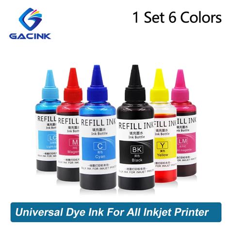 Kit de recarga de tinta Universal para impresora de inyección de tinta