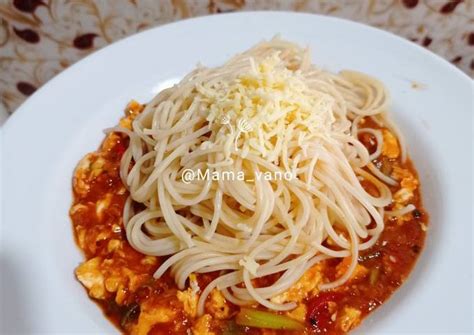 Resep Spaghetti Bolognese Simple Oleh Isfanti Cookpad