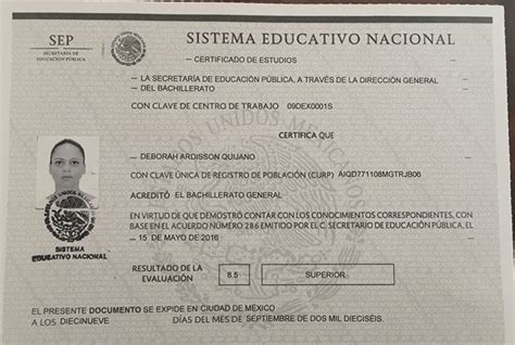 Como Revisar Un Certificado De Preparatoria Image To U