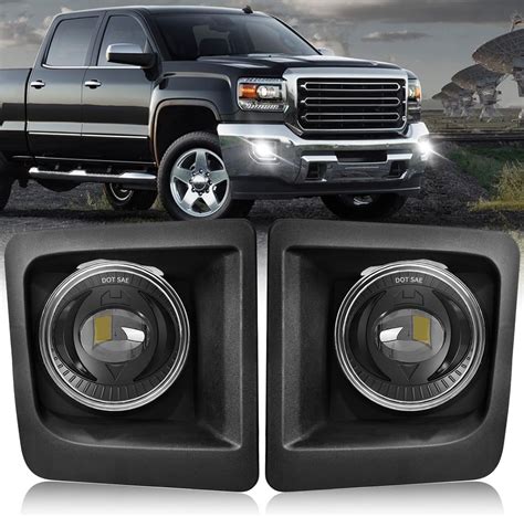 Sinyato Indust Luces Antiniebla Led Compatibles Con Gmc Sierra