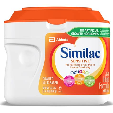 Similac Sensitive Infant Formula Powder / 1.41 lb SimplePac / Case of 6