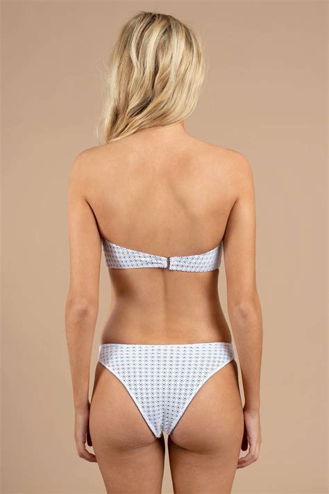 Sandy Bikini Bottom In White Tobi Us