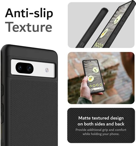 TUDIA MergeGrip Funda Protectora Para Google Pixel 7a 2023