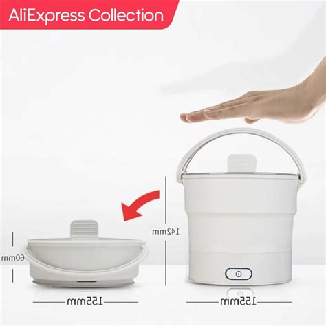 Foldable Electric Cooker V Mini Multifunction Hot Pot Food Steamer Cooking Machine For