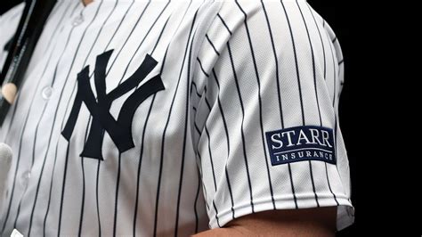 Yankees Add Advertising Patch To Uniform Newsday