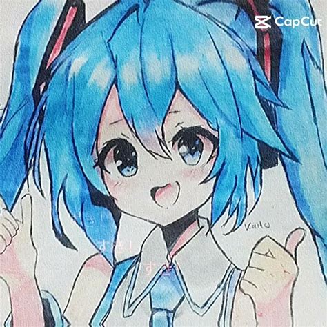 Nih Kalo Gk Salah Kamu Minta Aku Gambar Miku Ya Tika Danelia Emoji