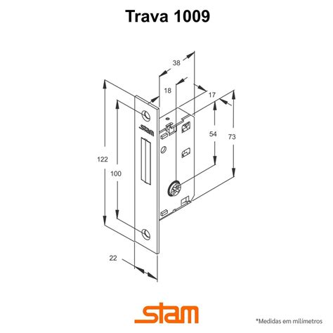 Fechadura Tetra Externa Inox Loja Stam