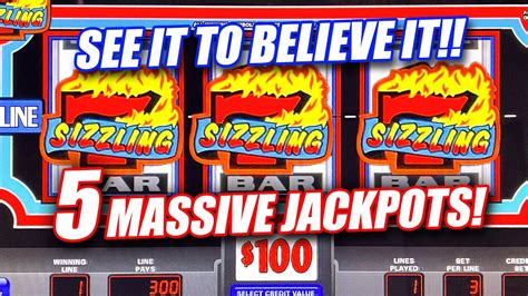 Sizzling High Limit Slot Machine With Insane Jackpots Massive