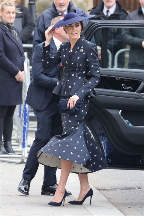 What Kate Middleton Wore To The Commonwealth Day Service A New Erdem