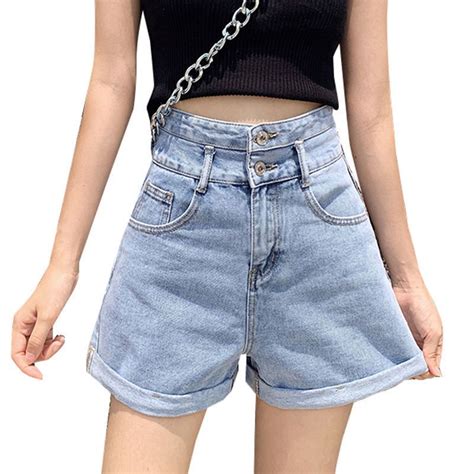 Jual Celana Jeans Pendek Wanita Jeans Highwaist Hot Pants Shopee