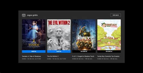 Epic Games Store Solta Os Jogos Tandem A Tale Of Shadows E The Evil Within 2 De Graça Drops