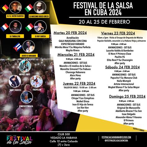 FESTIVAL DE LA SALSA EN CUBA 2024