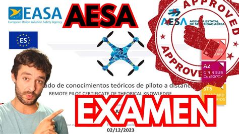 Examen Aesa A1 A3 Piloto Drone Carnet UAS YouTube