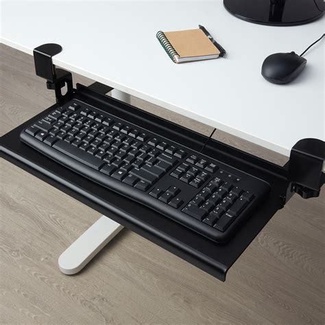 Vivo Large Keyboard Tray Under Desk Pull Out Platform With Pencil