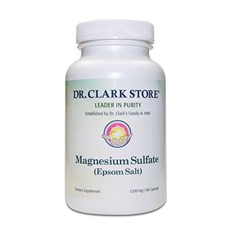 Buy Magnesium Sulfate Usp Epsom Salts Constipation Relief 1030mg