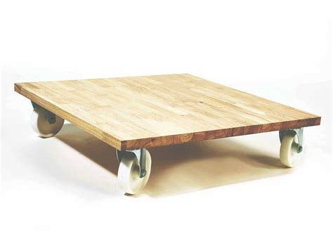 Table Basse Sur Roulette Avec Rangement Emberizaone Fr